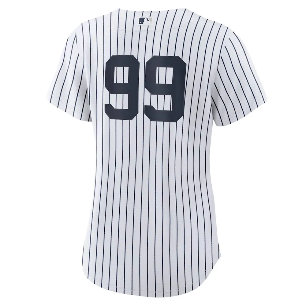 Women's New York Yankees Aaron Judge Cool Base Replica Home Jersey - White