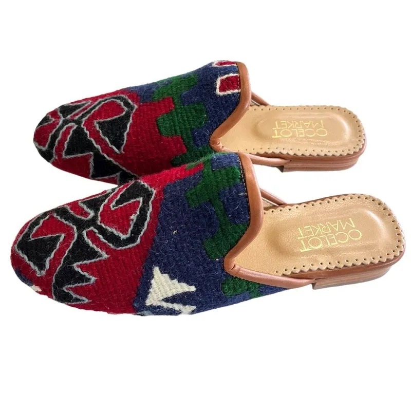 Women's Turkish Kilim Mule 9