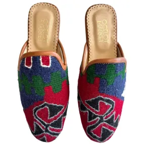 Women's Turkish Kilim Mule 9