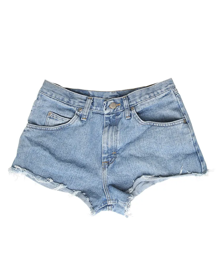 Wrangler Style Off Shorts Frayed - W 28