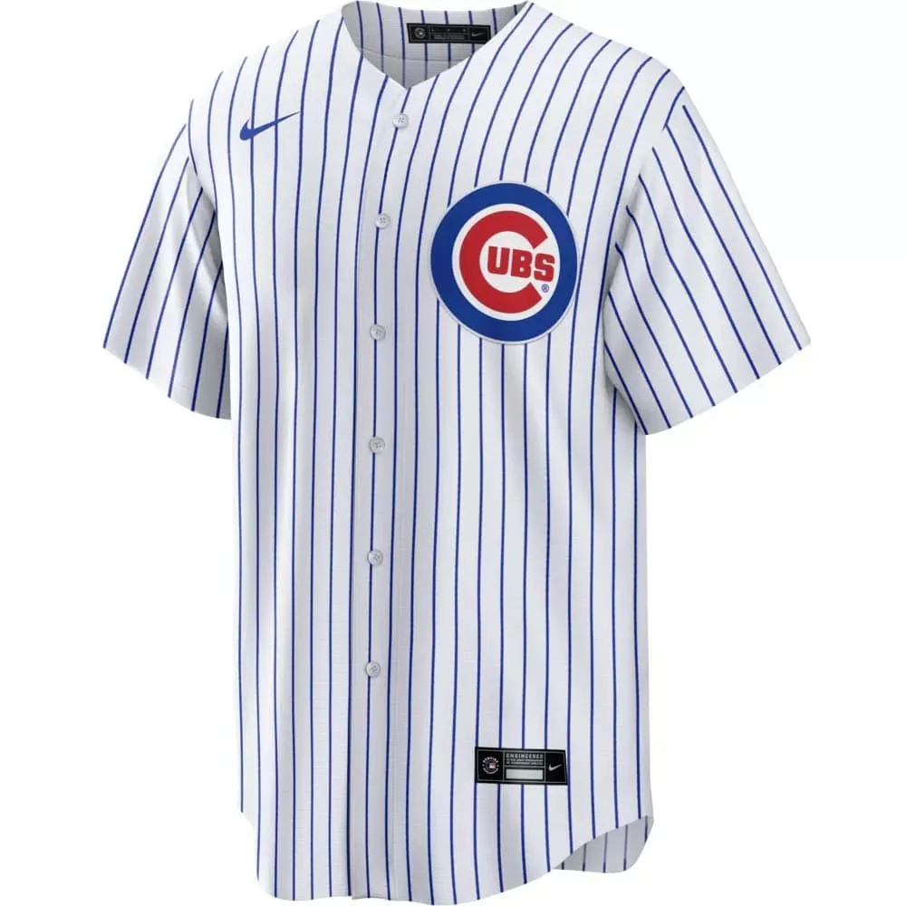 Youth Chicago Cubs Seiya Suzuki Cool Base Replica Home Jersey - White