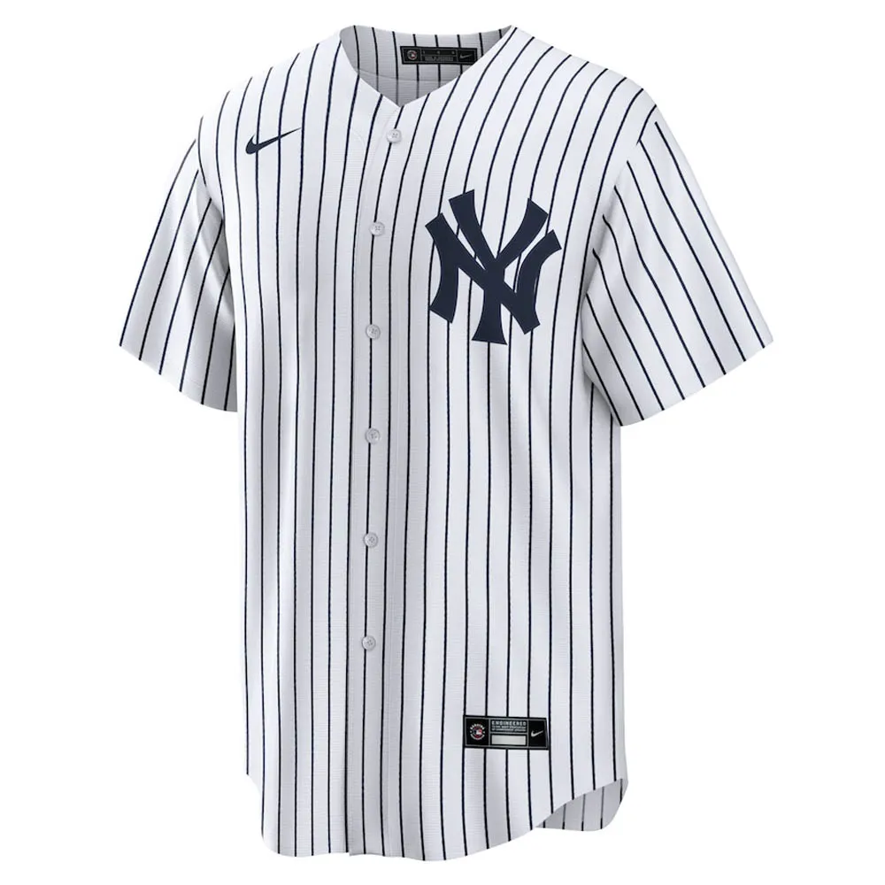 Youth New York Yankees Aaron Judge Cool Base Replica Home Jersey - White