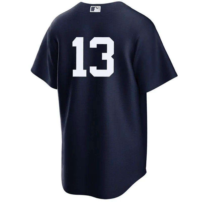 Youth New York Yankees Alex Rodriguez Replica Alternate Jersey - Navy