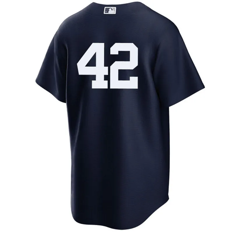 Youth New York Yankees Mariano Rivera Replica Alternate Jersey - Navy