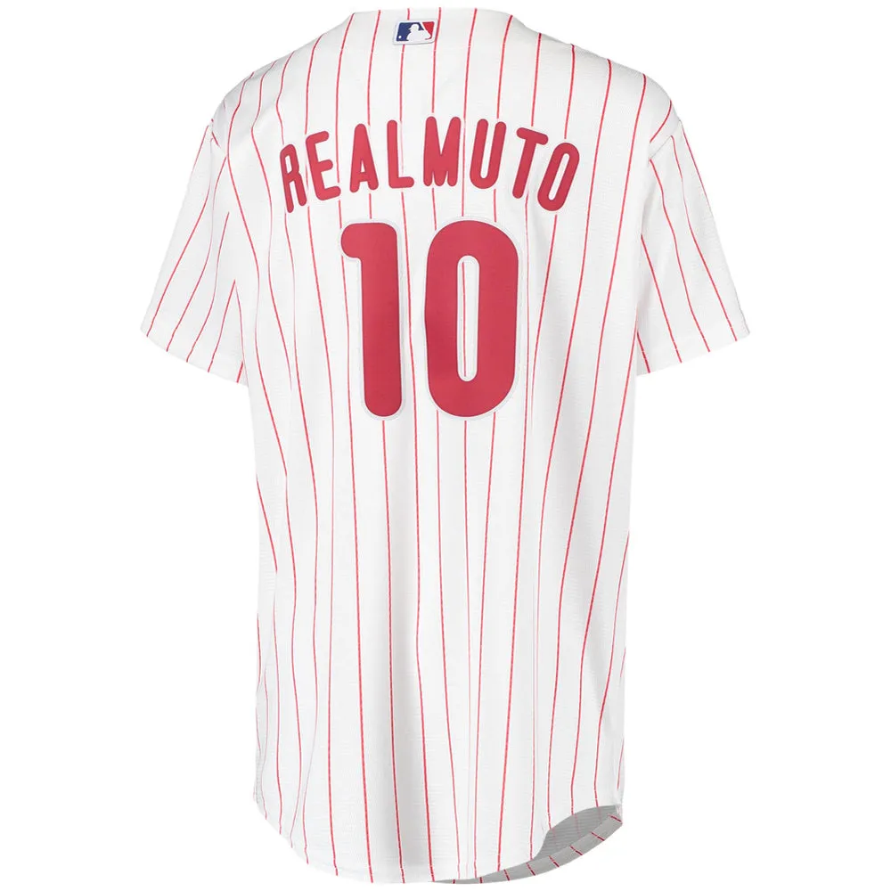 Youth Philadelphia Phillies JT Realmuto Home Player Jersey - White