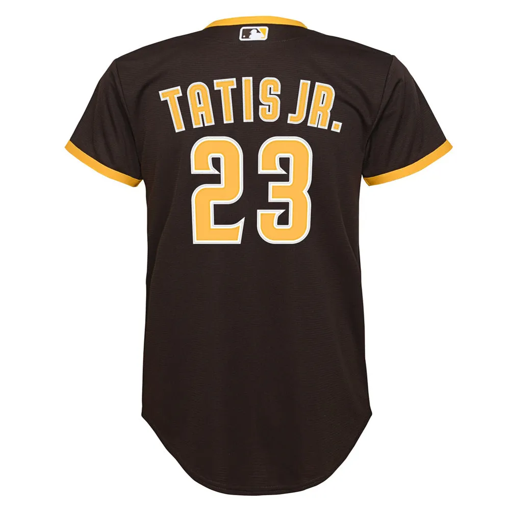 Youth San Diego Padres Fernando Tatis Jr. Road Player Jersey - Brown