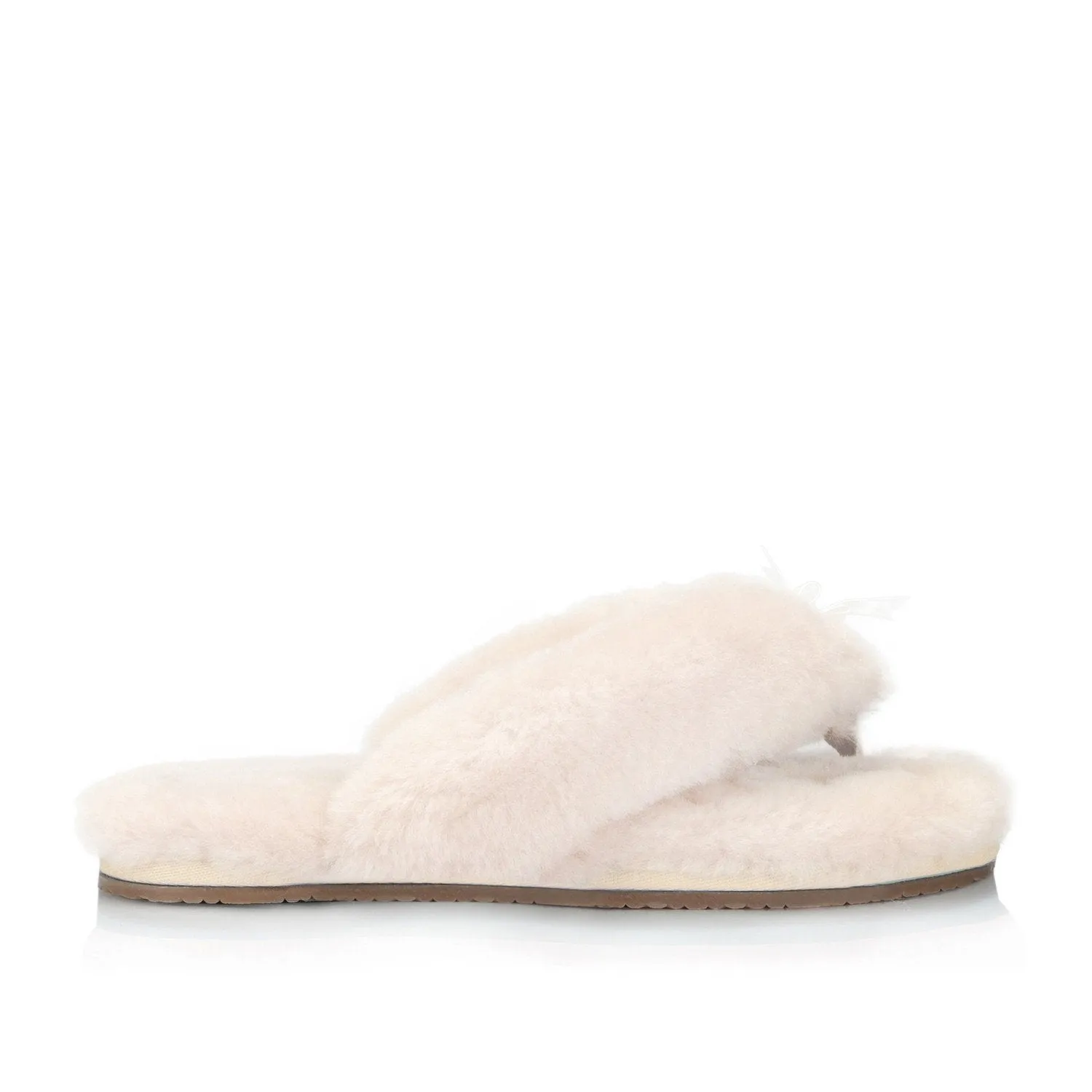 Zaza Women's  Flip Flop (Cream)