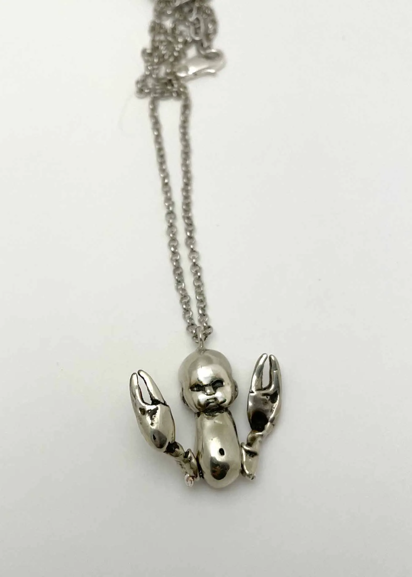 Zodiac Doll Cancer Necklace- Ready to Ship