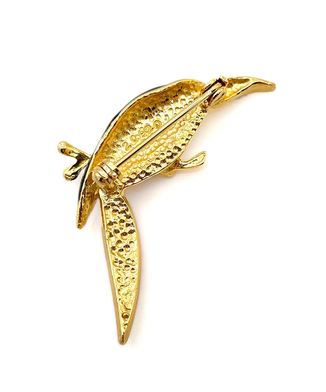 【フランス輸入】ヴィンテージ SPHINX バード エナメル ビジュー ブローチ/Vintage SPHINX Bird Enamel Bijou Brooch